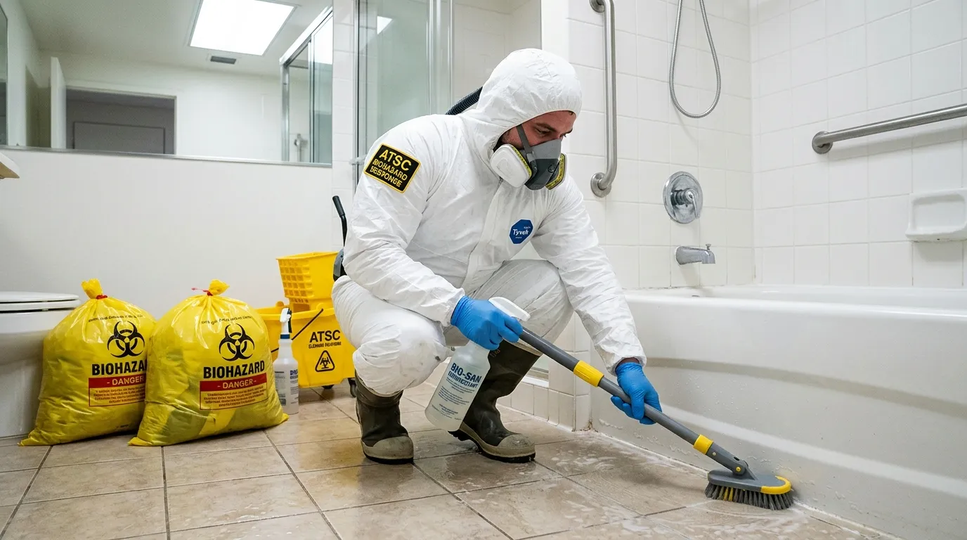 Decontamination equipment deployed for Blood Cleanup in Great Barrington